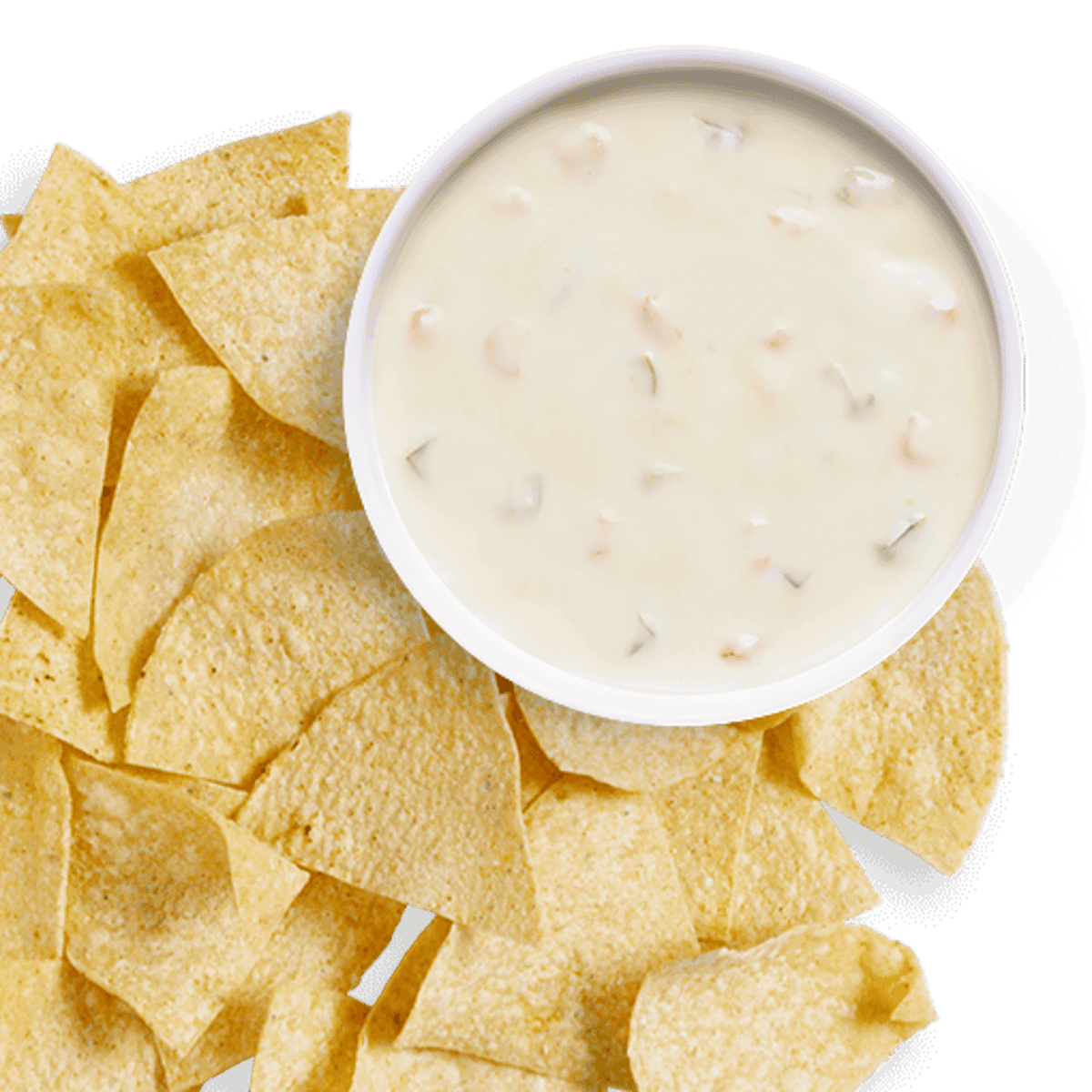 Large Chips & Large Queso Blanco