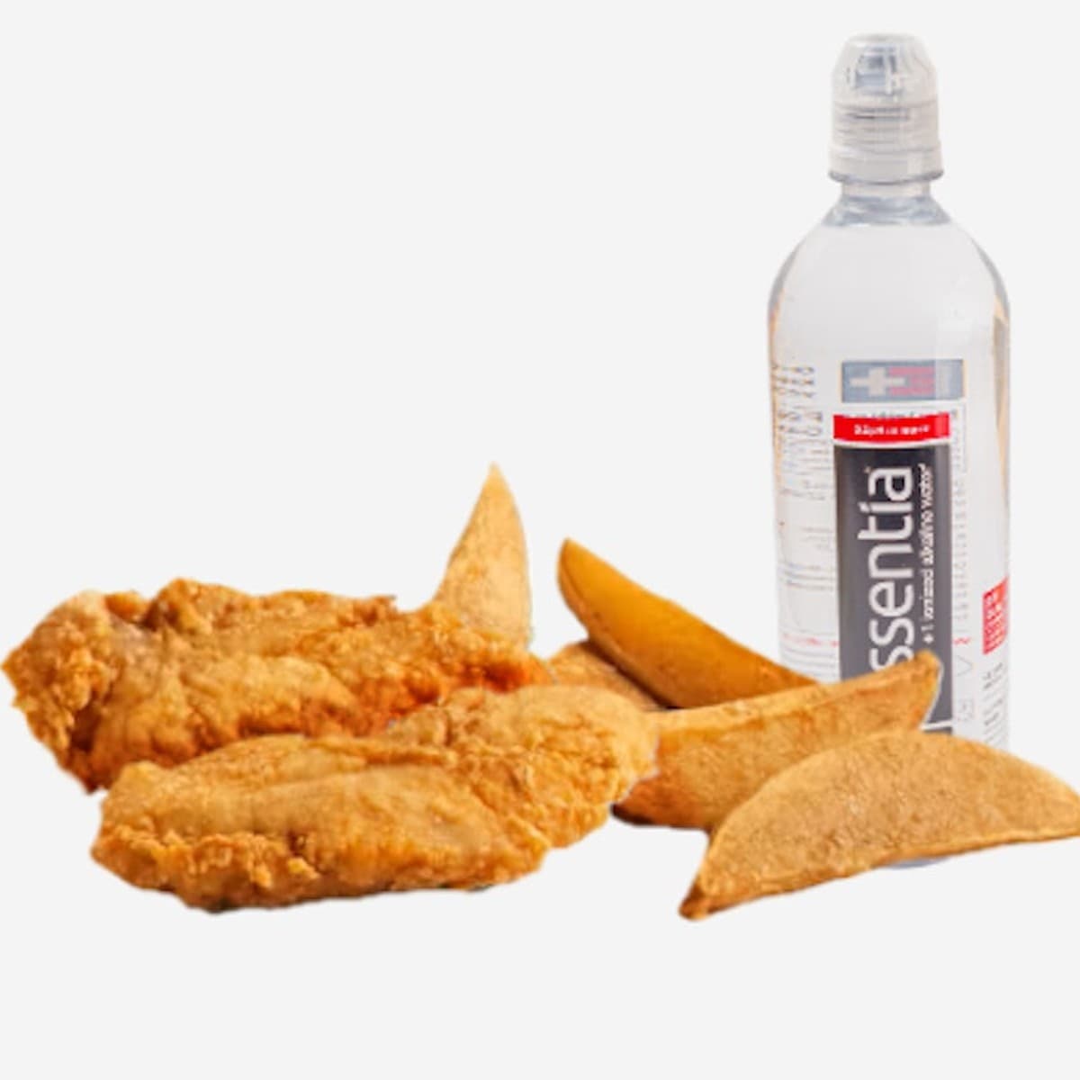 2 Piece Spicy Tender Meal w/ Free Essentia Water