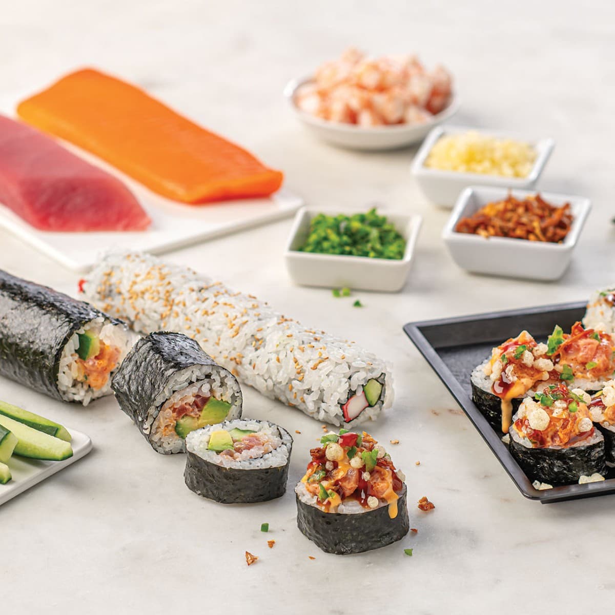 Create Your Own Family Pack Sushi - 3 or 4 Rolls