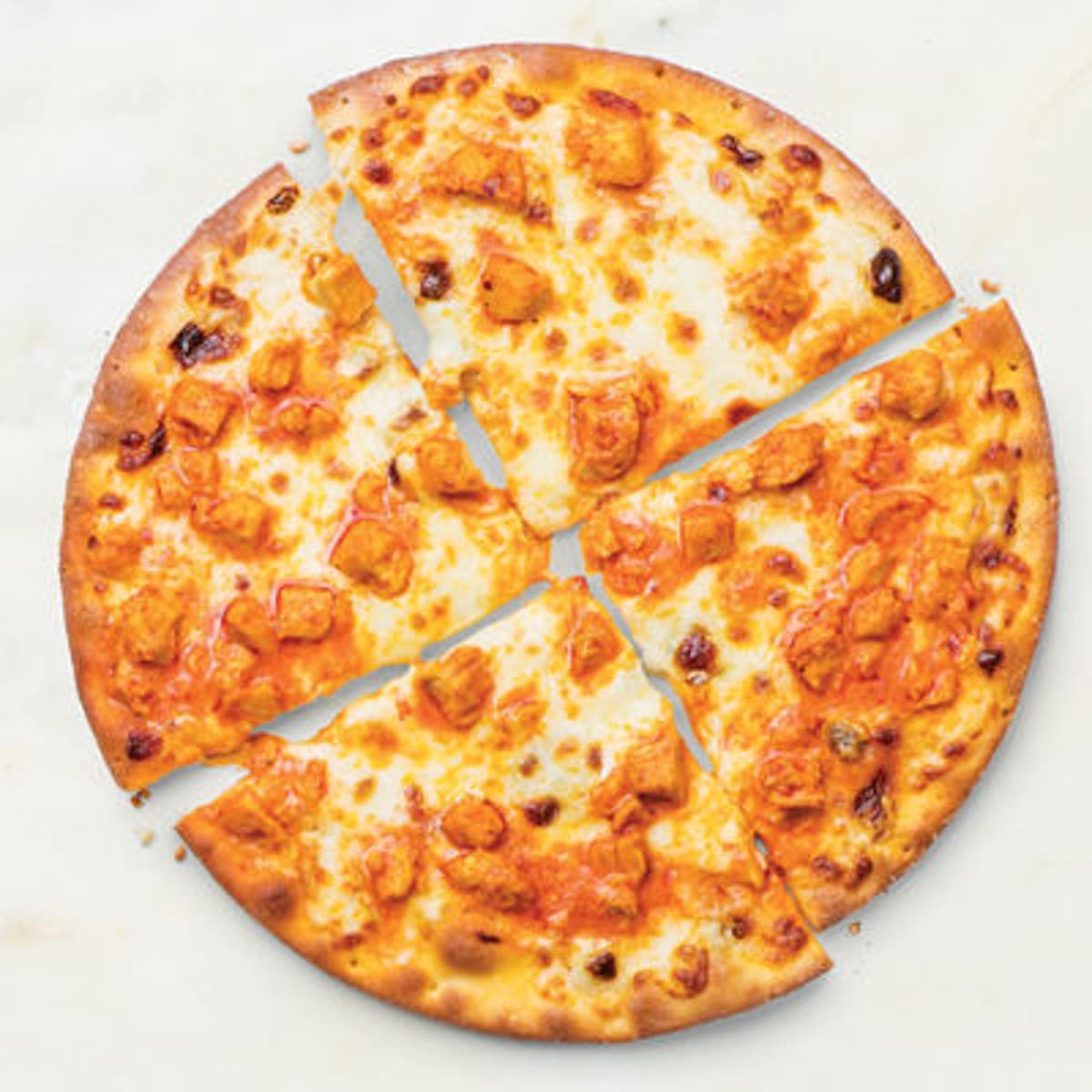 Buffalo Chicken Veggie Crust Pizza