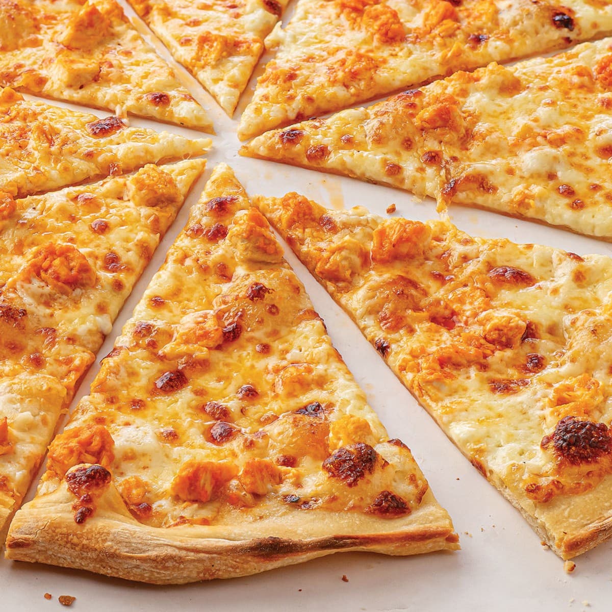 Thin Crust Buffalo Chicken Pizza - 8 Slices