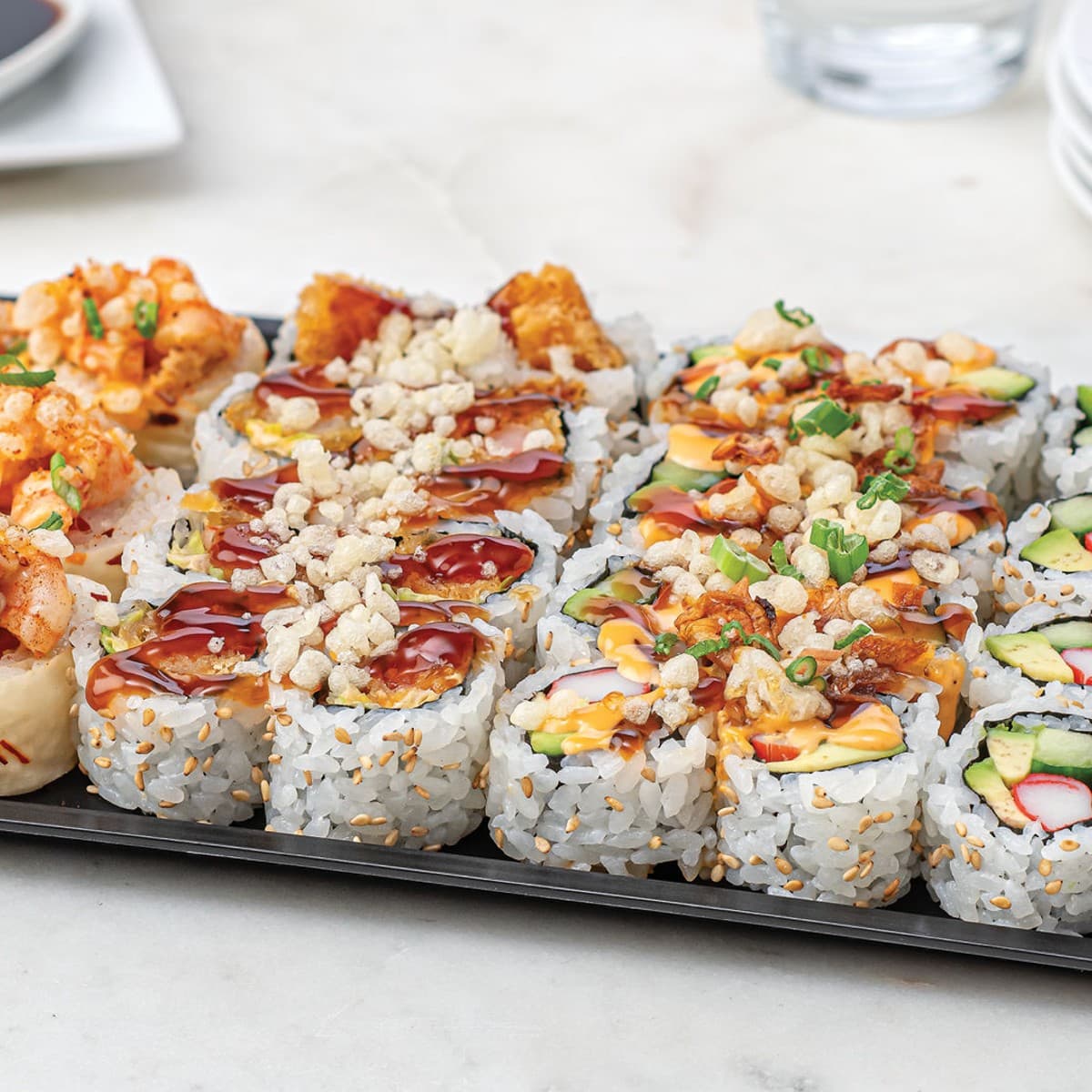 Sushi Crunchy Roll Family Pack - 30 Pieces