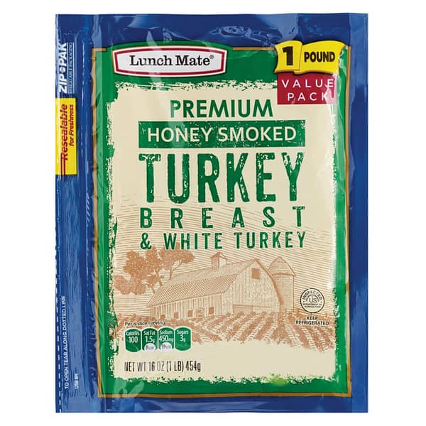 Lunch Mate Honey Smoked Turkey Breast Value Pack