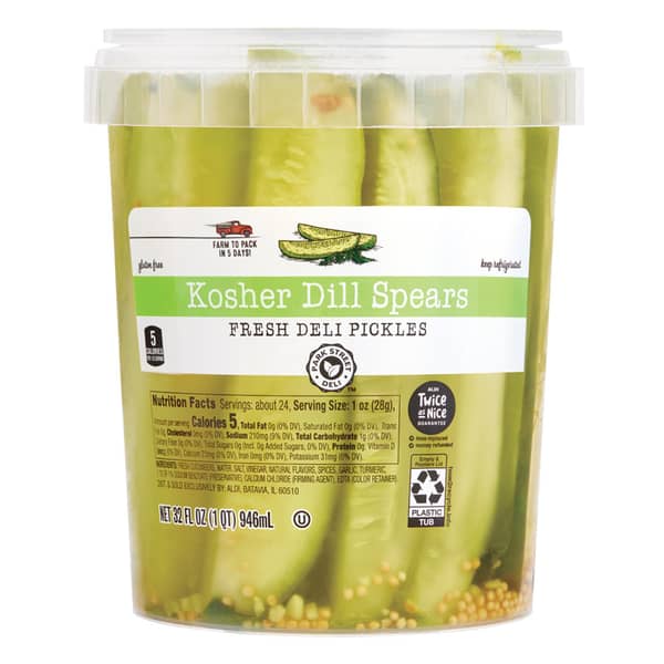 Park Street Deli Kosher Dill Spears Pickles