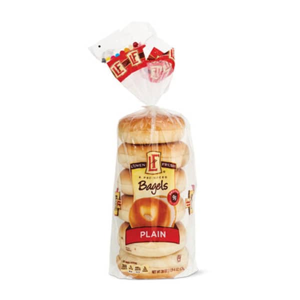 L'oven Fresh Plain Bagels