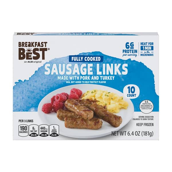 Breakfast Best Heat 'n Serve Sausage Links