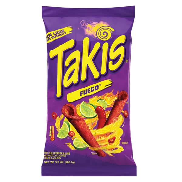Takis Fuego Hot Chilli Pepper & Lime Tortilla Chips