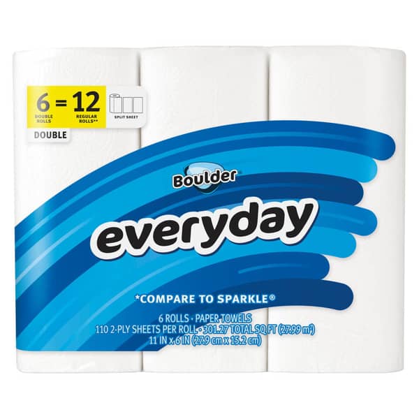 Bounty Select-A-Size Paper Towels (6 Double Rolls)