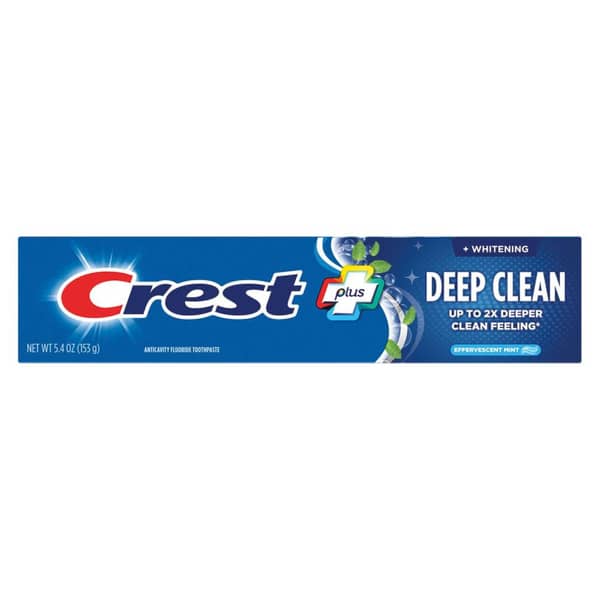 Crest Complete Plus Deep Clean Whitening Toothpaste