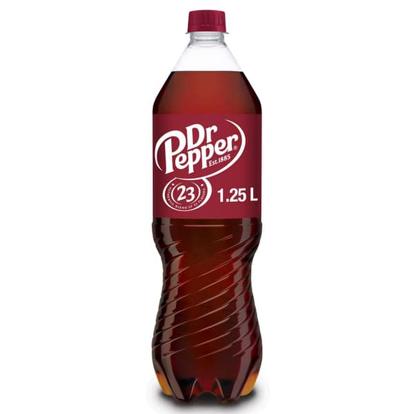 Dr Pepper Soda Bottle
