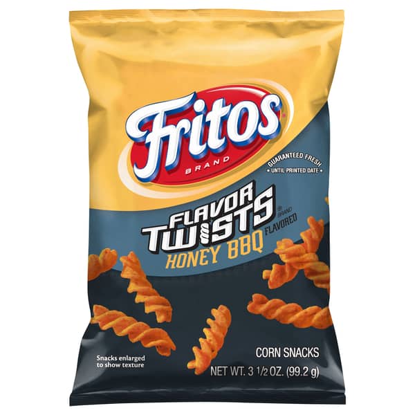 Fritos Twists Honey BBQ Flavored Corn Snacks