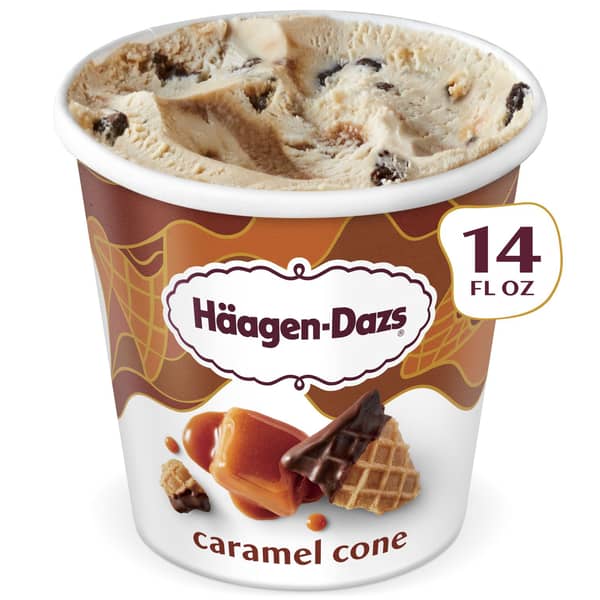 Haagen-Dazs Caramel Cone Ice Cream