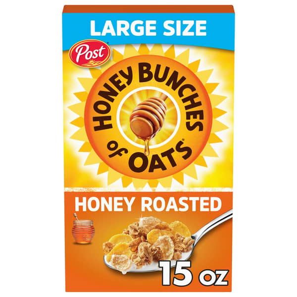 Honey Bunches of Oats Cereal Honey Roasted Cereal