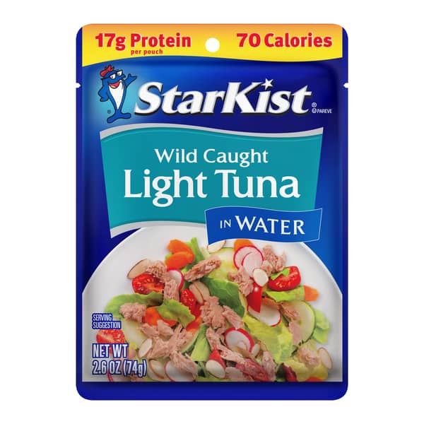 Starkist Light Tuna in Water Pouch
