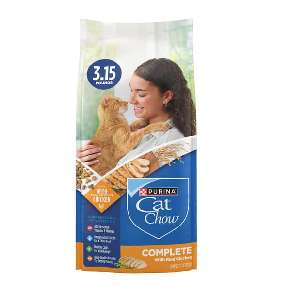 Purina Cat Chow Real Chicken Complete All Life Stages Dry Cat Food