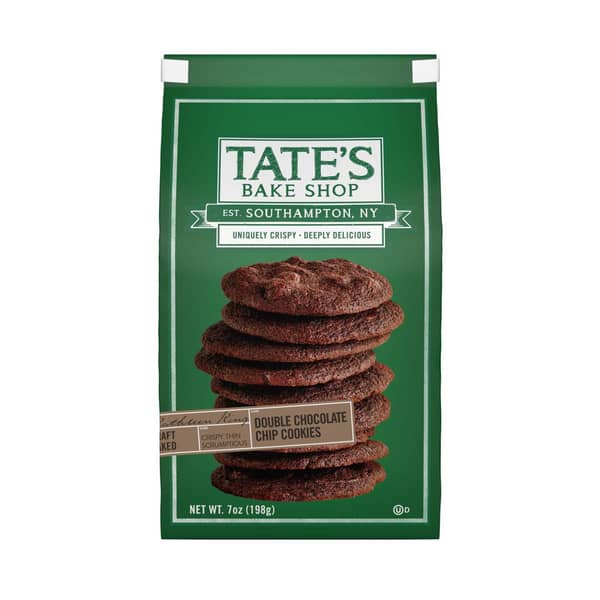 Tate's Bake Shop Double Chocolate Chip Cookies