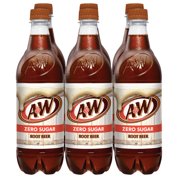 A&W Zero Sugar Root Beer Soda