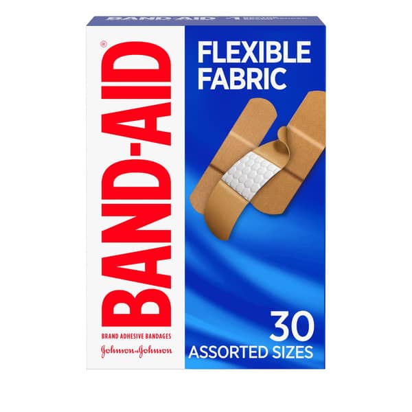 Band-Aid Flexible Fabric Adhesive Bandages (100 ct)