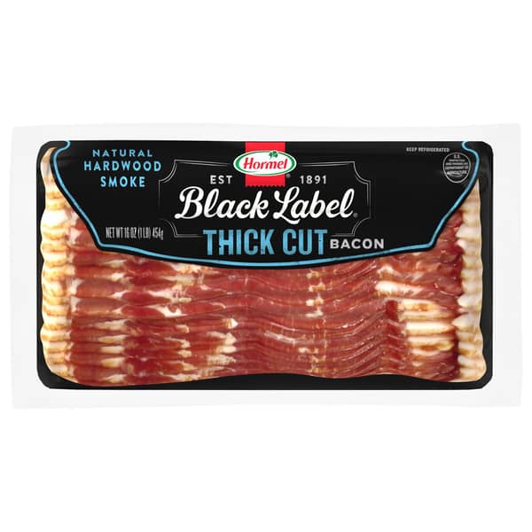 Hormel Black Label Natural Hardwood Smoke Thick Cut Bacon