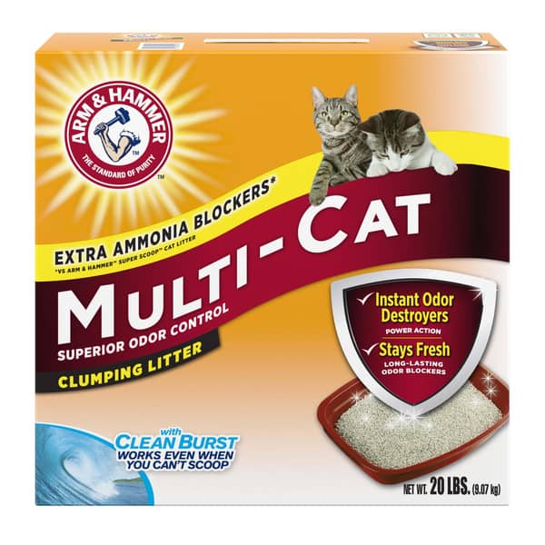Arm & Hammer Scented Multi-Cat Clumping Litter