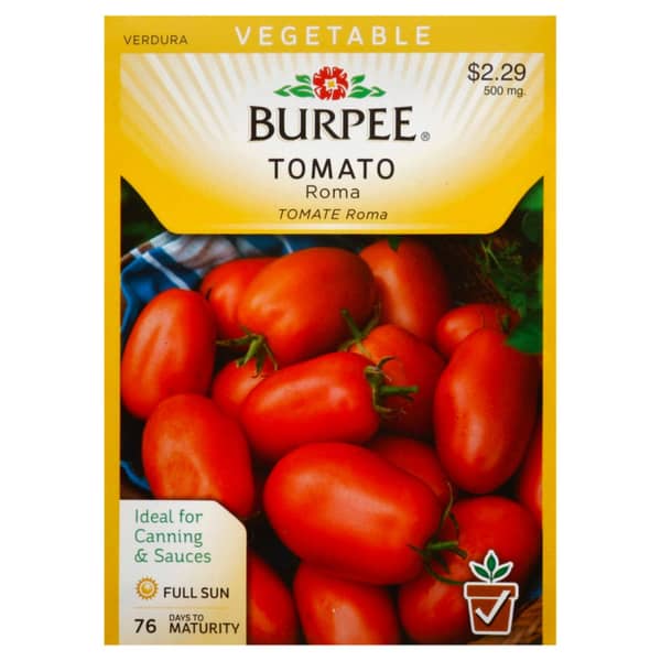 Burpee Roma Tomato Seeds