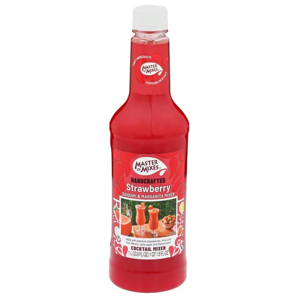 Master of Mixes Handcrafted Strawberry Cocktail Mixer