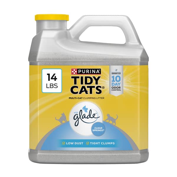 Purina Tidy Cats x Glade Clear Springs Scented Clumping Multi-Cat Litter