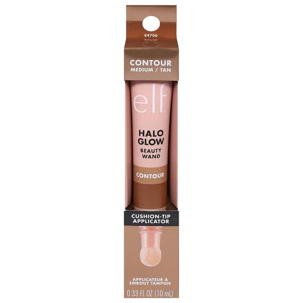 e.l.f. Cosmetics Halo Glow Cushion-Tip Contour Applicator Medium Tan