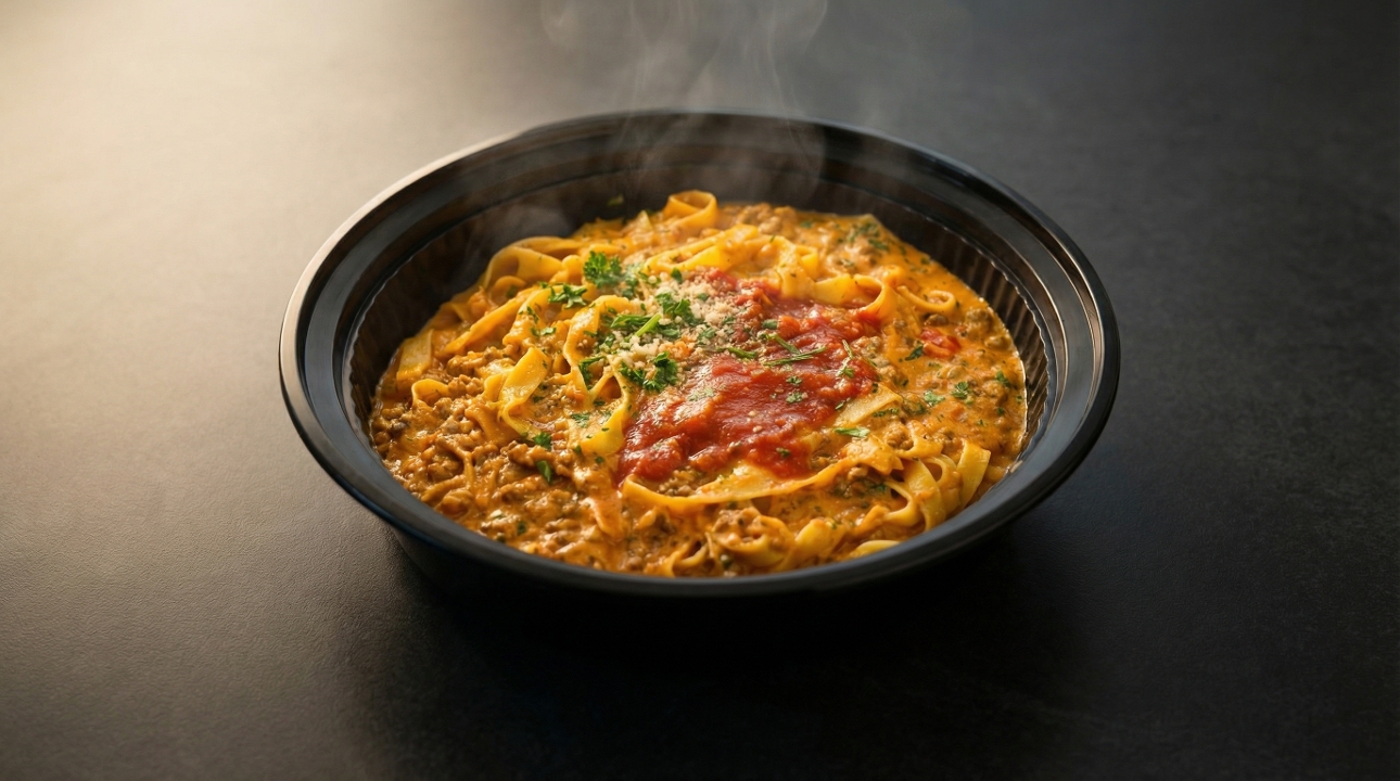 D Fettuccine Bolognese