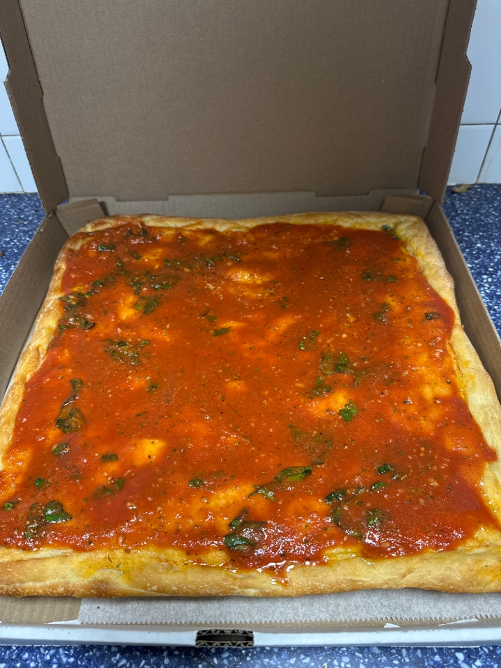 Sicilian Pizza Marinara