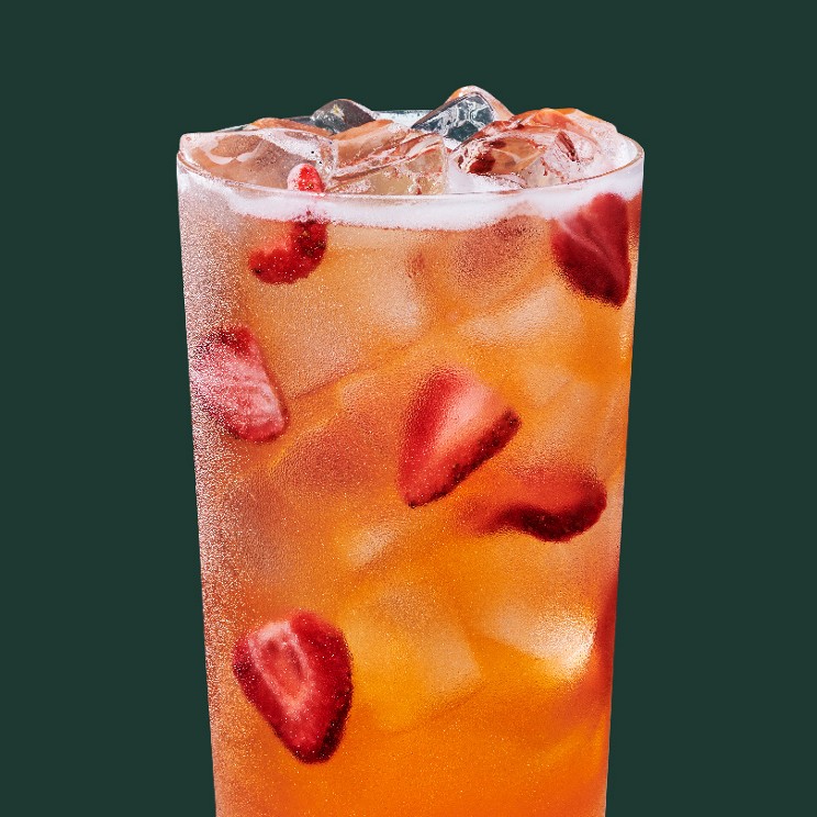 Mango Strawberry Lemonade Energy Refresher