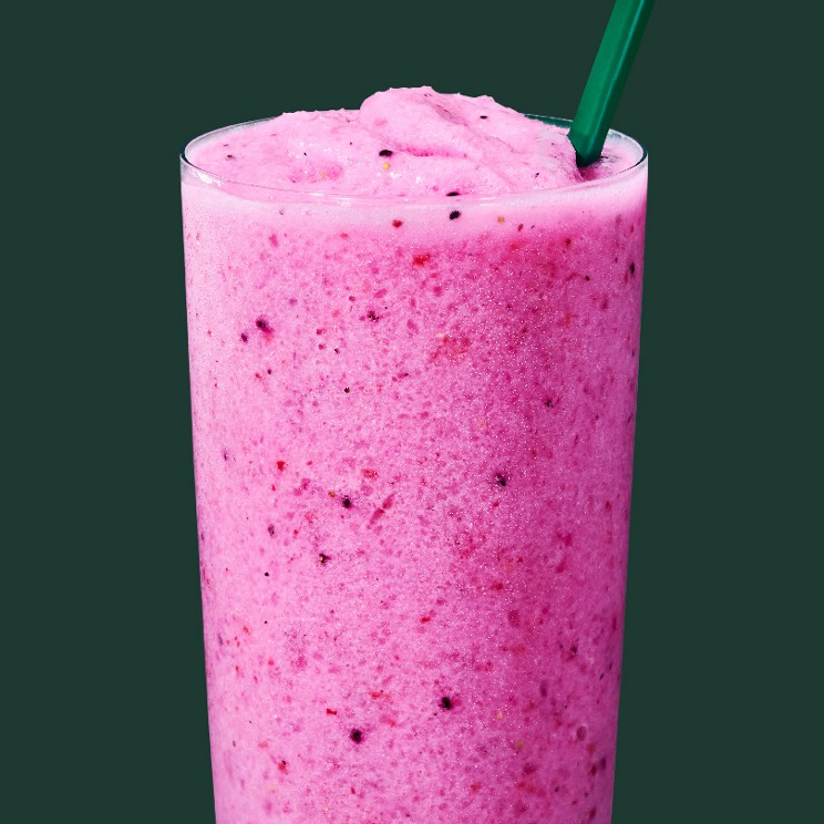 Blended Pink Cannon Ball Energy Drink