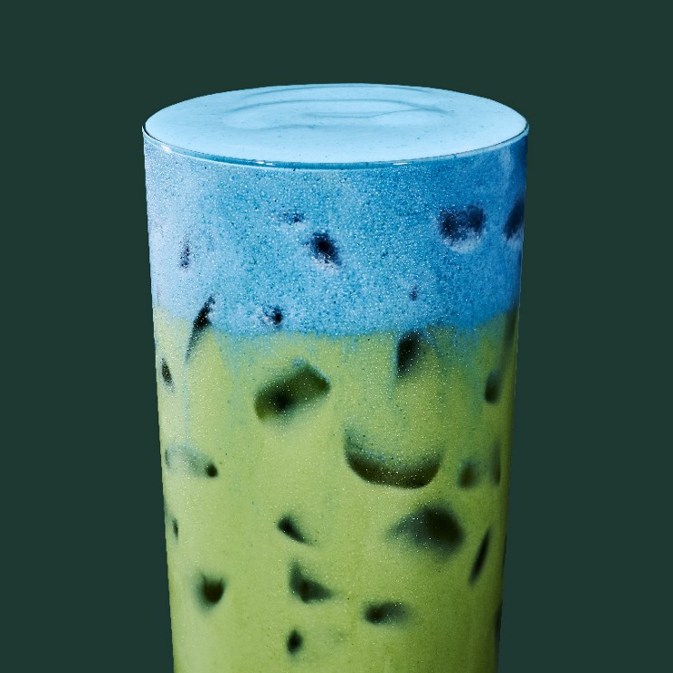 Iced Blue Coconut Matcha