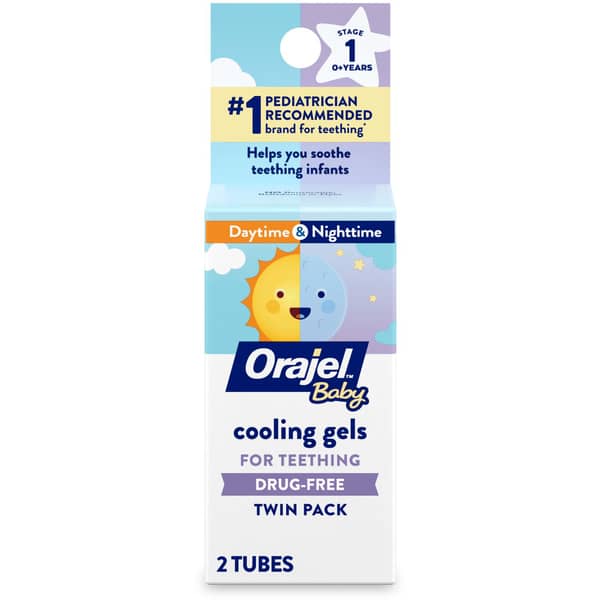 Orajel Baby Daytime & Nighttime Cooling Gels for Teething