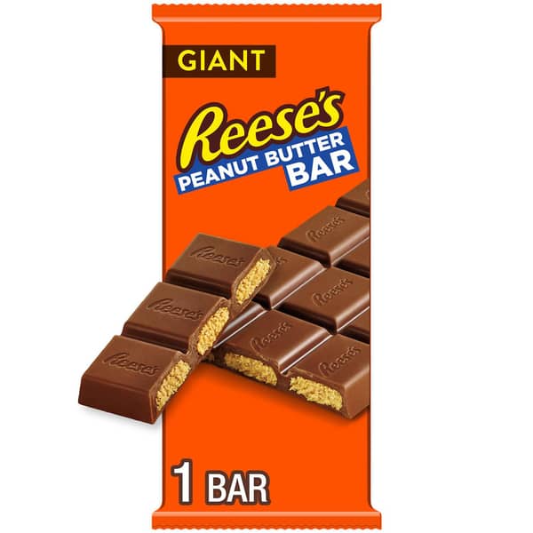 Reese's Milk Chocolate & Peanut Butter Bar Giant Size