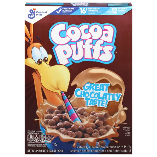 Cocoa Puffs Chocolatey Breakfast Cereal