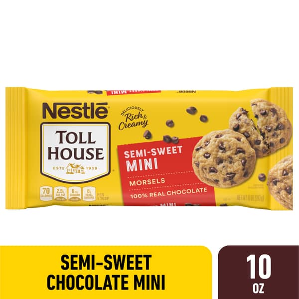 Nestle Toll House Semi-Sweet Mini Chocolate Chip Morsels