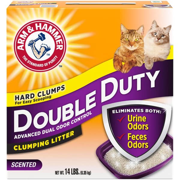 Arm & Hammer Double Duty Scented Clumping Cat Litter