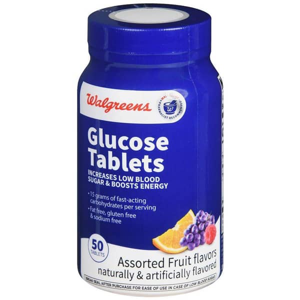 Walgreens Glucose Assorted Fruit Tablets
