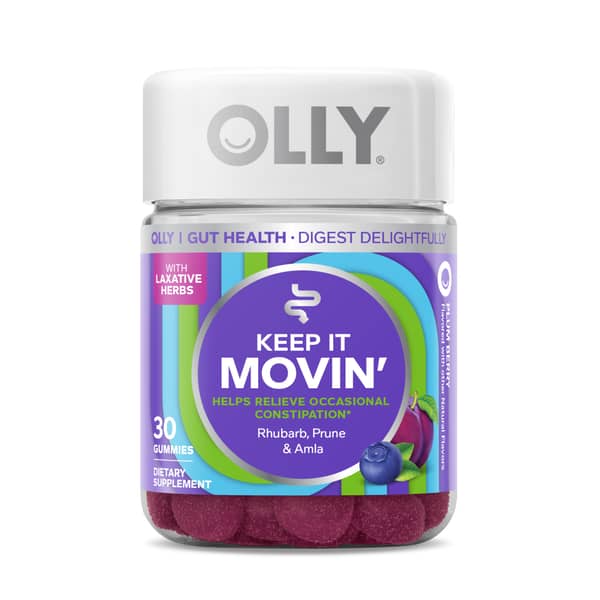 Olly Keep It Movin' Plum Berry Constipation Relief Gummies
