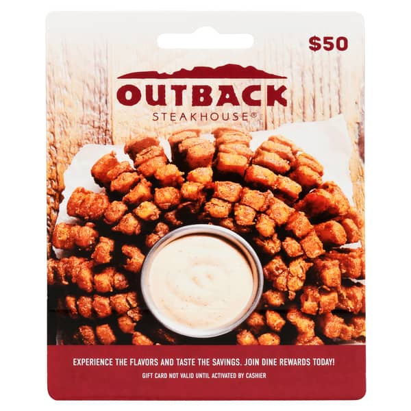 Outback Steakhouse $50 Gift Card