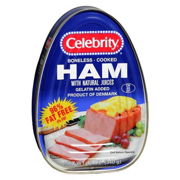 Celebrity Boneless Cooked Ham with Natural Juices