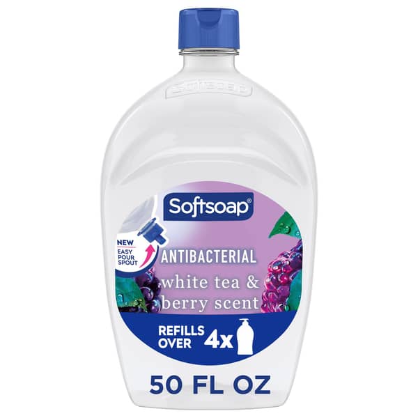 Softsoap Antibacterial White Tea & Berry Scent Liquid Hand Soap Refill