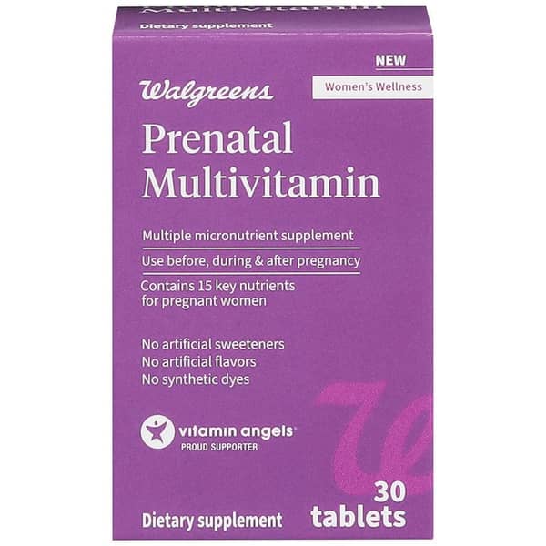 Walgreens Prenatal Multivitamin Tablets