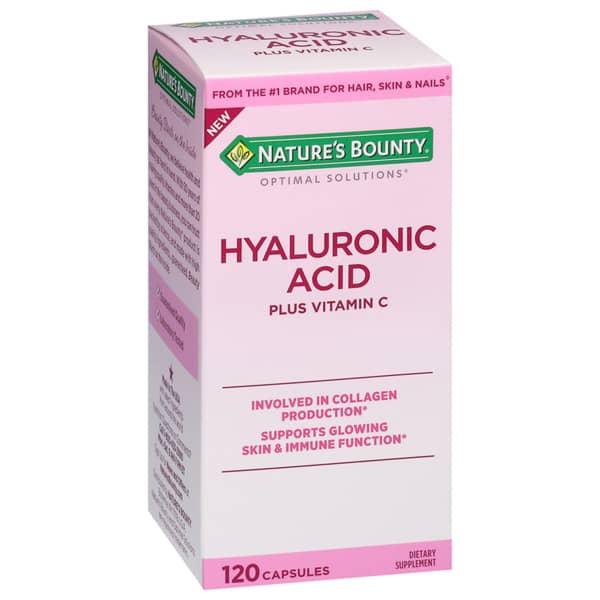 Nature's Bounty Hyaluronic Acid Capsule with Vitamin C