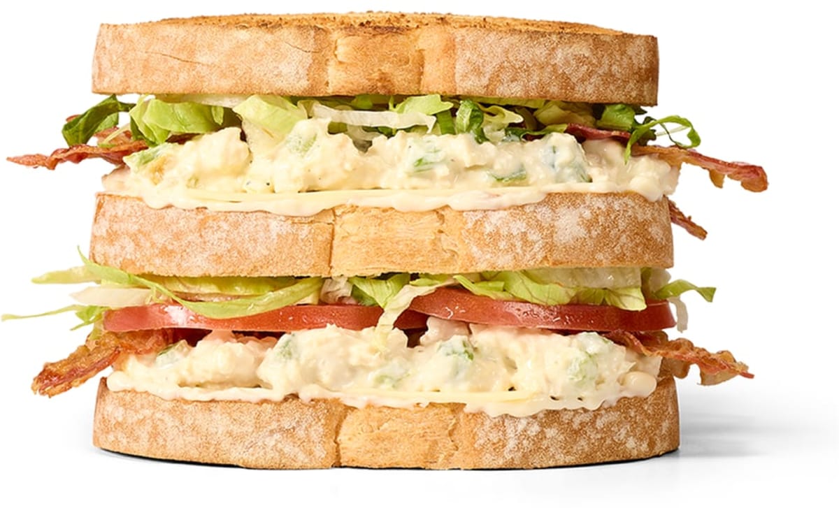 Chicken Salad Club Sandwich