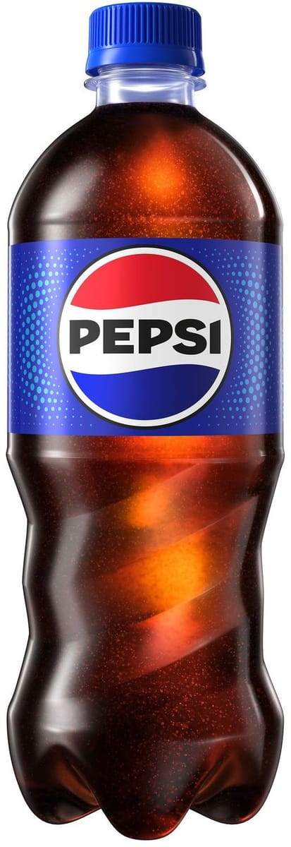 Pepsi Cola Soda Bottle